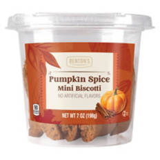 Pumpkin Spice Mini Biscotti, 7 oz