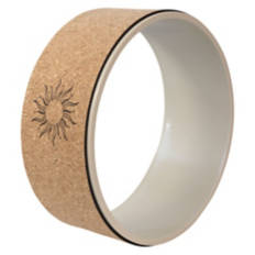 Beige Yoga Wheel
