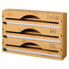 Bamboo Wrap Organizer, Light Brown