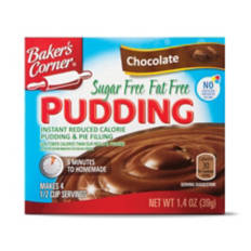 Sugar Free Instant Chocolate Pudding Mix, 1.4 oz