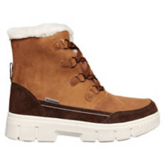 Ladies Waterproof Winter Boots - Brown, 8
