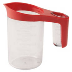 2 Pack Dual Measuring Cups, Red