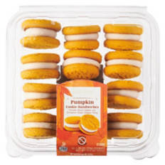 Pumpkin Sandwich Cookies, 12 count