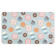 18" x 30" Valentine's Day Comfort Mat - Lattes & Donuts