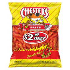 Flamin' Hot Flavored Fries, 5.25 oz
