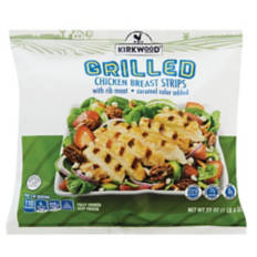 Grilled Chicken  Breast Strips, 22 oz