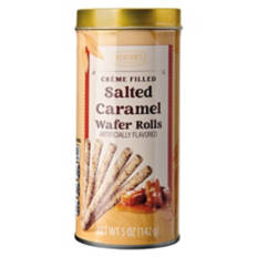 Salted Caramel Creme Wafer Rolls, 5 oz