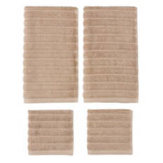 Hand Towel & Washcloth Set, Brown