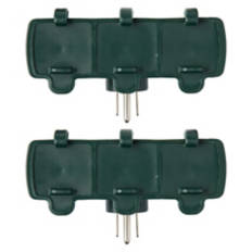 3 Outlets Outdoor Wall Tap