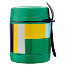 Kids Stainless Steel Food Jar - Color Block
