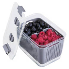 Gray Fridge Colander