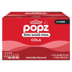Popz Zero Sugar Cola 6pk