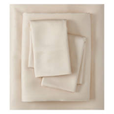 4 Piece Queen Size Bamboo Sheet Set, Taupe