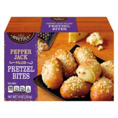 Pepper Jack Filled Pretzel Bites
