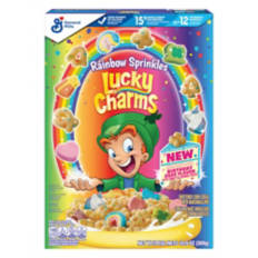 Lucky Charms Rainbow Sprinkles Cereal, 10.9 oz