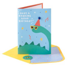 5" x 7" Greeting Card - Dinosaur Birthday