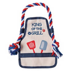Patriotic Dog Toy - King of the Grill Apron