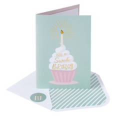 5" x 7" Birthday Greeting Card - Sweet Birthday