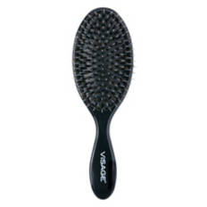 Boar Bristle Hair Brush, Black