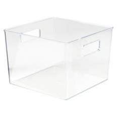 Clear Strong Laundry Storage Bin