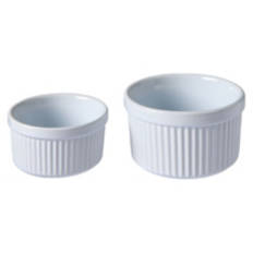Mini Ceramic Baking Dish - Ramekin, White