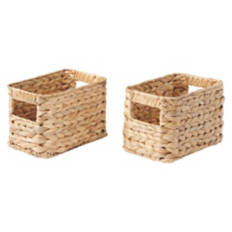 2 Pack Small Decorative Woven Baskets