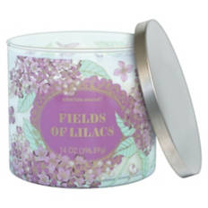 3 Wick Candle - Fields of Lilacs, 14 oz