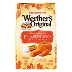 Soft Pumpkin Spice Caramels Candies, 8.57 oz