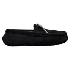 Men's Memory Foam Slippers - Black, 10