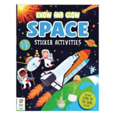 Kids Activity Book  with Stickers - Space
