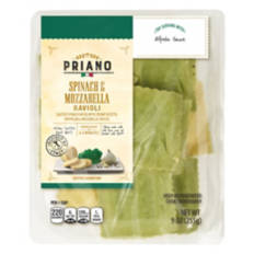 Spinach and Mozzarella Ravioli, 9 oz
