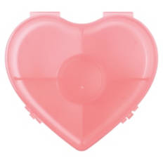 Heart Shaped Snackle Box, Pink