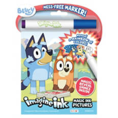 Bluey Character Magic Ink with Mess Free Marker