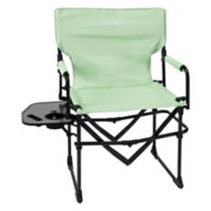 Compact Folding Director's Chair, Green