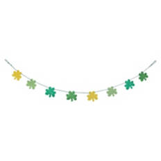 6.13 Feet Long St. Patrick's Day Garland - Shamrocks