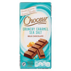 Milk Chocolate Bar with Crunchy Salted Caramel, 7.05 oz
