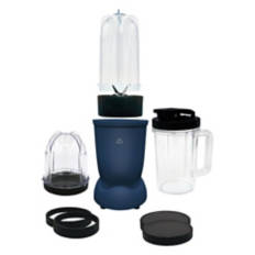 11 Piece High Speed Blending System Set, Navy Blue