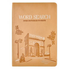 Premium Puzzle Book - Word Search, Brown