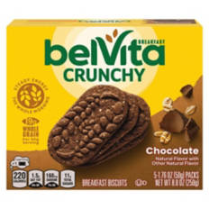 Belvita Chocolate Flavored Biscuits, 5 count
