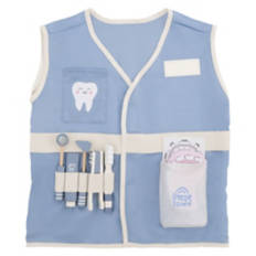 Kids Wooden Roleplay Vest - Dentist