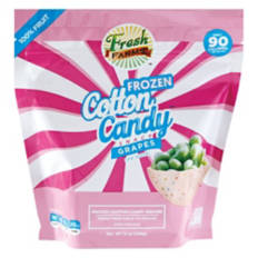 Frozen Cotton Candy Grapes, 12 oz