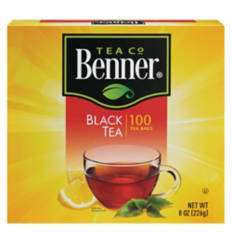 Black Tea Bags, 100 Count