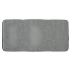 Cushion Grip Bath Mat, Gray