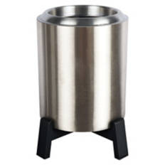 Table Top Smokeless Fire Pit, Silver
