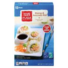 Shrimp & Avocado Sushi Roll, 15 count