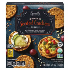 Organic Original Seeded Crackers, 5.5 oz