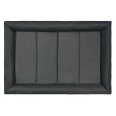 24" x 40" Bolster Dog Crate Mat - Black, XL