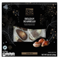 Belgian Chocolate Seashells
