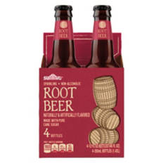 Sparkling Non-Alcoholic Root Beer - 4 pack, 12 fl oz bottle