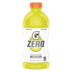 G Zero Lemon Lime Zero Sugar Sports Drink, 28 fl oz